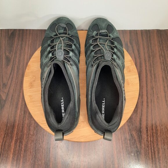 Merrell Chameleon 8 Mens 14 Shoes Black Stretch Tactical Hiking Sneakers NEW